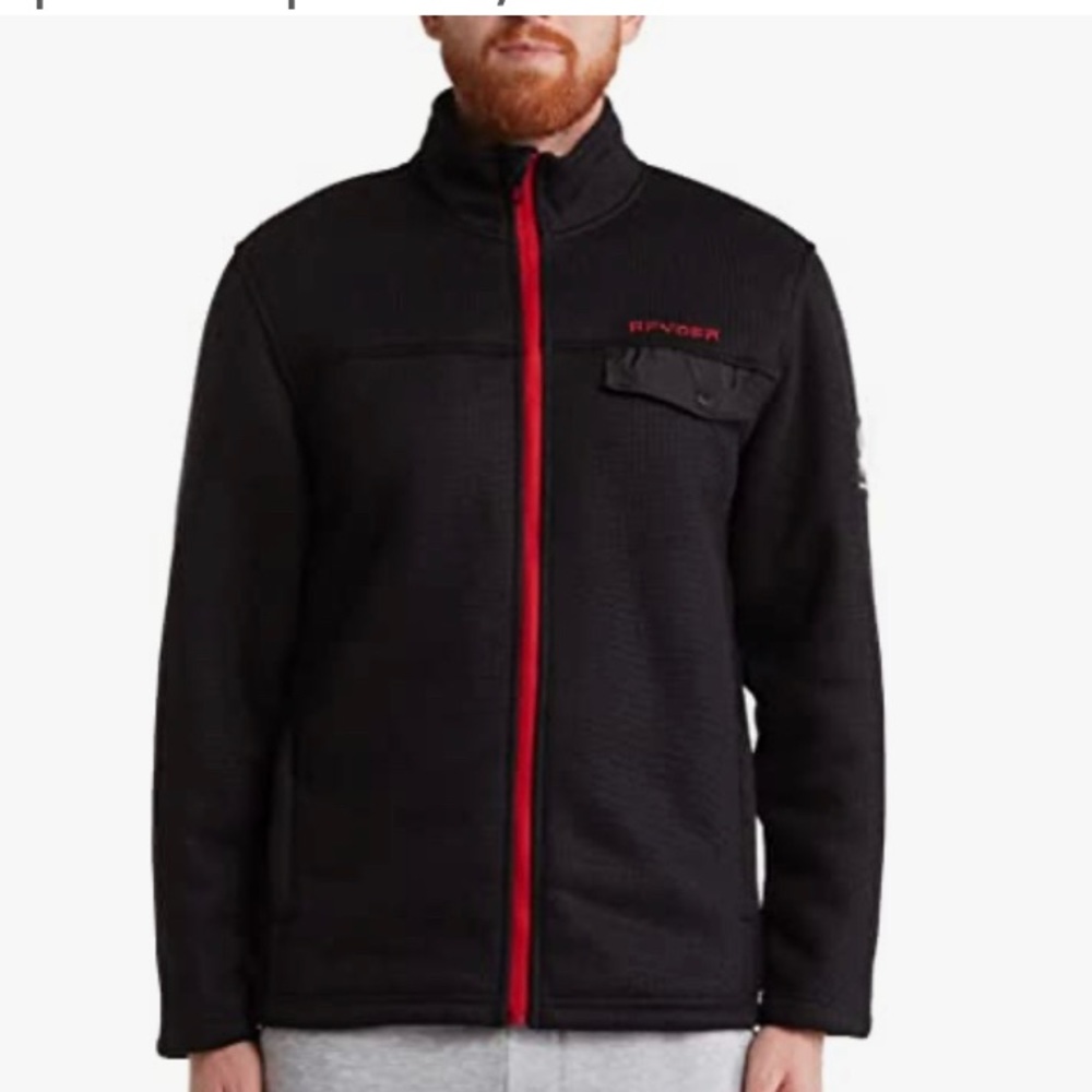 Spyder Men's Expo Full Zip Black / M